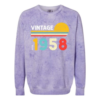 Vintage 1958 Colorblast Crewneck Sweatshirt