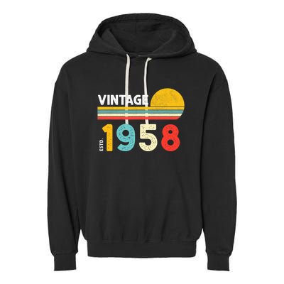 Vintage 1958 Garment-Dyed Fleece Hoodie