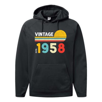 Vintage 1958 Performance Fleece Hoodie