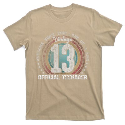 Vintage 13 Year Old Gifts 13th Birthday Cute T-Shirt