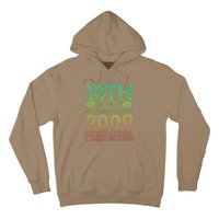 Vintage 2009 14 Year Old Gifts Limited Edition 14th Birthday Cute Hoodie