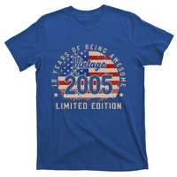 Vintage 2005 18 Years of Being Awesome Gifts 18th Birthday T-Shirt