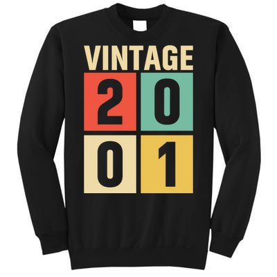 Vintage 2001 21st Birthday Celebration Sweatshirt