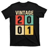 Vintage 2001 21st Birthday Celebration T-Shirt