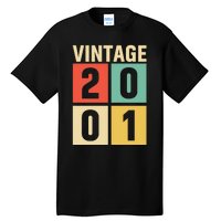 Vintage 2001 21st Birthday Celebration Tall T-Shirt