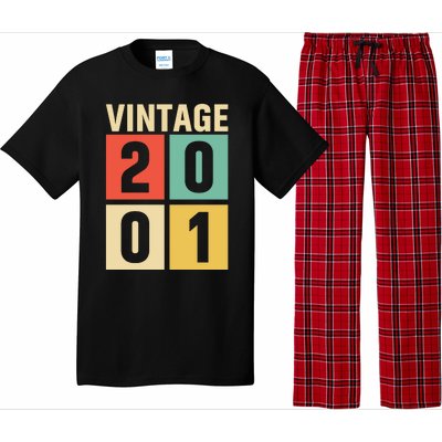 Vintage 2001 21st Birthday Celebration Pajama Set