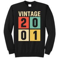 Vintage 2001 21st Birthday Celebration Tall Sweatshirt