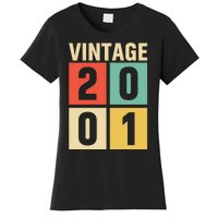 Vintage 2001 21st Birthday Celebration Women's T-Shirt