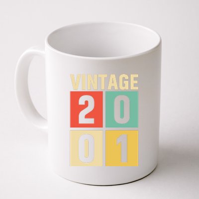 Vintage 2001 21st Birthday Celebration Coffee Mug