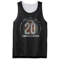 Vintage 2003 20 Year Old Gifts Limited Edition 20th Birthday Mesh Reversible Basketball Jersey Tank