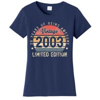 Vintage 2003 20 Years Of Being Awesome Women's T-Shirt