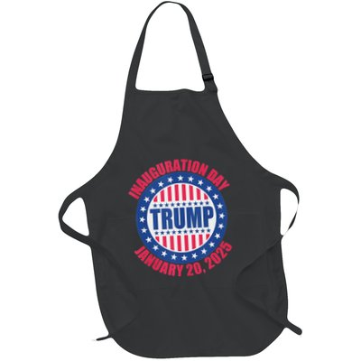 Vance 2028 20 Januar 2025 Trump Again 2025 Inauguration Flag Full-Length Apron With Pockets