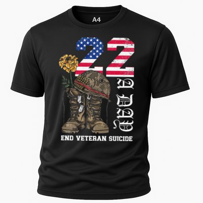 Veteran 22 A Day Take Their Lives End Veteran Suicide Performance Shirt
