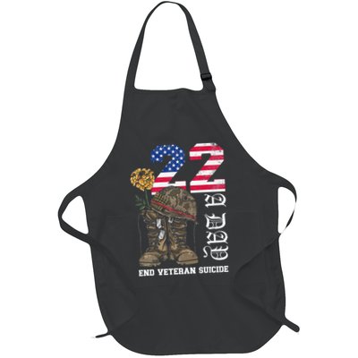 Veteran 22 A Day Take Their Lives End Veteran Suicide Apron