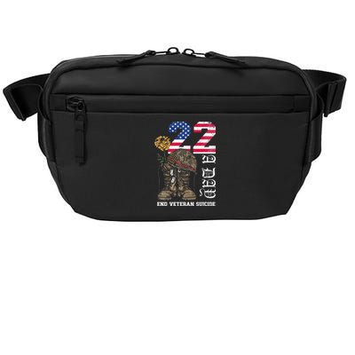 Veteran 22 A Day Take Their Lives End Veteran Suicide Crossbody Pack