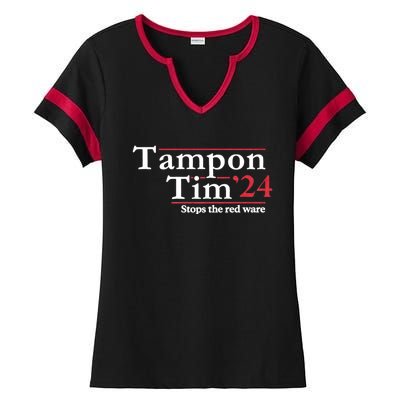 Voting 2024 Apparels Tampon Tim Ladies Halftime Notch Neck Tee