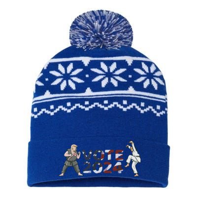 Vote 2024. Activism USA-Made Snowflake Beanie