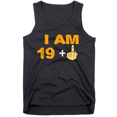 Vintage 20th Birthday Shirt For Boy Girl 20 Years Old Tank Top