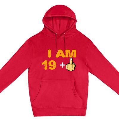 Vintage 20th Birthday Shirt For Boy Girl 20 Years Old Premium Pullover Hoodie