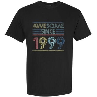 Vintage 23rd Birthday Gifts - Awesome Since 1999 Garment-Dyed Heavyweight T-Shirt