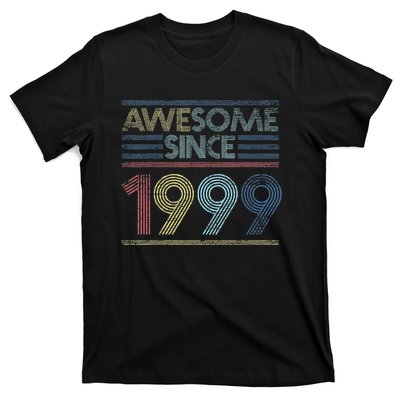 Vintage 23rd Birthday Gifts - Awesome Since 1999 T-Shirt