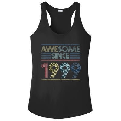 Vintage 23rd Birthday Gifts - Awesome Since 1999 Ladies PosiCharge Competitor Racerback Tank