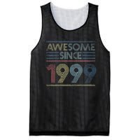 Vintage 23rd Birthday Gifts - Awesome Since 1999 Mesh Reversible Basketball Jersey Tank