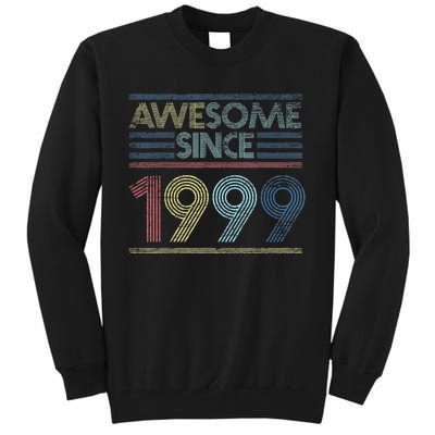 Vintage 23rd Birthday Gifts - Awesome Since 1999 Tall Sweatshirt