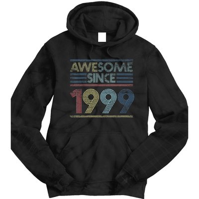 Vintage 23rd Birthday Gifts - Awesome Since 1999 Tie Dye Hoodie