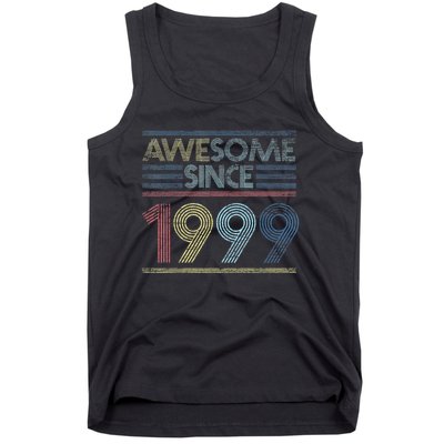 Vintage 23rd Birthday Gifts - Awesome Since 1999 Tank Top