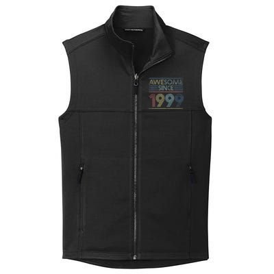 Vintage 23rd Birthday Gifts - Awesome Since 1999 Collective Smooth Fleece Vest