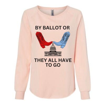 Vote 2024 Bold Election Design Womens California Wash Sweatshirt