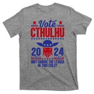 Vote 2024 Cthulhu President Choose The Lesser Of Two Evils T-Shirt