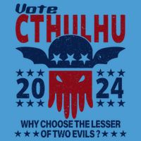 Vote 2024 Cthulhu President Choose The Lesser Of Two Evils Tie Dye Hoodie