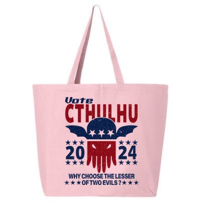 Vote 2024 Cthulhu President Choose The Lesser Of Two Evils 25L Jumbo Tote
