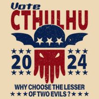Vote 2024 Cthulhu President Choose The Lesser Of Two Evils Bag