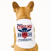 Vote 2024 Cthulhu President Choose The Lesser Of Two Evils Doggie Tank