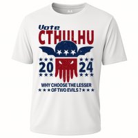 Vote 2024 Cthulhu President Choose The Lesser Of Two Evils Performance Shirt