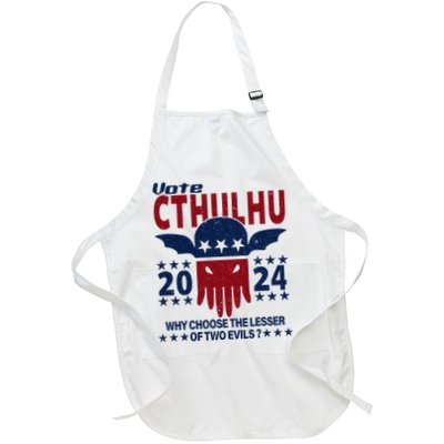 Vote 2024 Cthulhu President Choose The Lesser Of Two Evils Apron