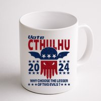 Vote 2024 Cthulhu President Choose The Lesser Of Two Evils Mug