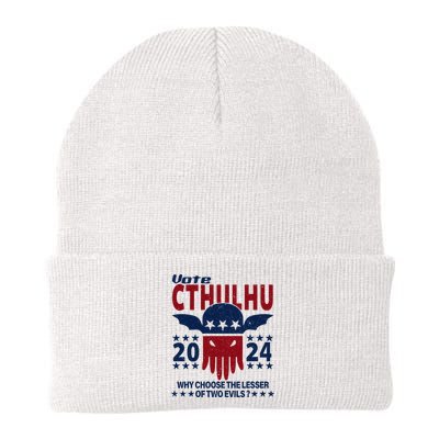 Vote 2024 Cthulhu President Choose The Lesser Of Two Evils Beanie