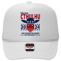 Vote 2024 Cthulhu President Choose The Lesser Of Two Evils Trucker Hat