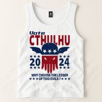 Vote 2024 Cthulhu President Choose The Lesser Of Two Evils Tank Top