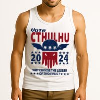 Vote 2024 Cthulhu President Choose The Lesser Of Two Evils Tank Top