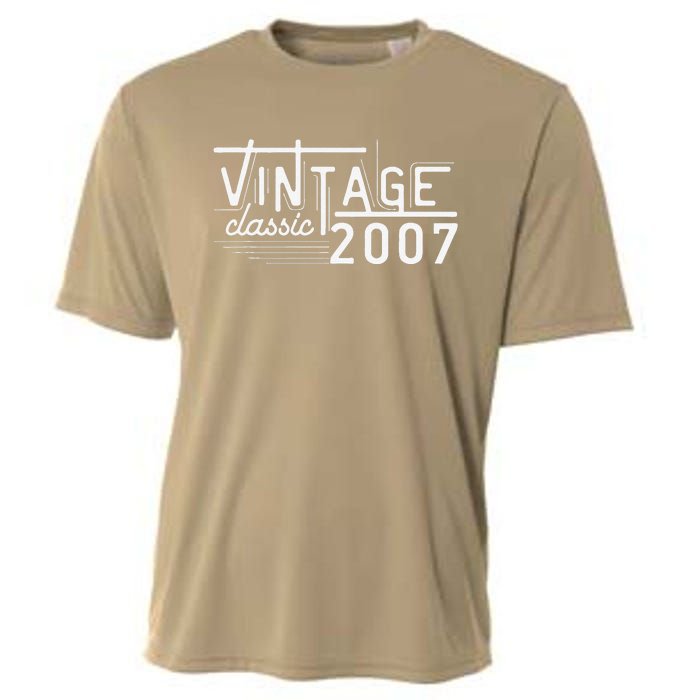 Vintage 2007 Classic 16 Year Old Gifts 16th Birthday Retro Cooling Performance Crew T-Shirt