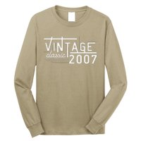 Vintage 2007 Classic 16 Year Old Gifts 16th Birthday Retro Long Sleeve Shirt