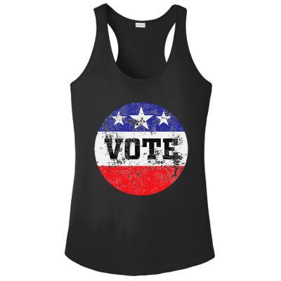 Vote 2024 Election Gifts Idea Voter Rights Ladies PosiCharge Competitor Racerback Tank