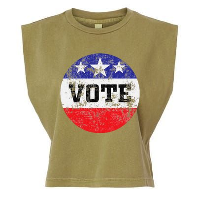 Vote 2024 Election Gifts Idea Voter Rights Garment-Dyed Women's Muscle Tee