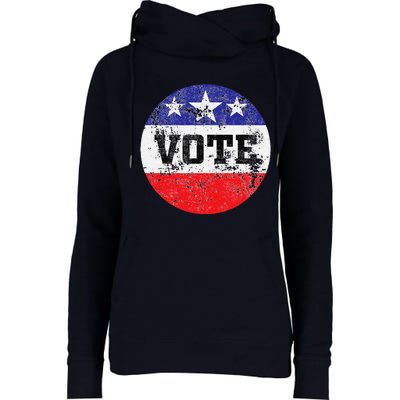 Vote 2024 Election Gifts Idea Voter Rights Womens Funnel Neck Pullover Hood