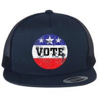 Vote 2024 Election Gifts Idea Voter Rights Flat Bill Trucker Hat